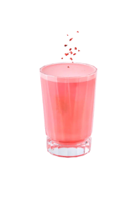 Латте основа Клубника-базилик